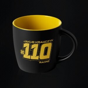 Kubek z wygrawerowanym logo