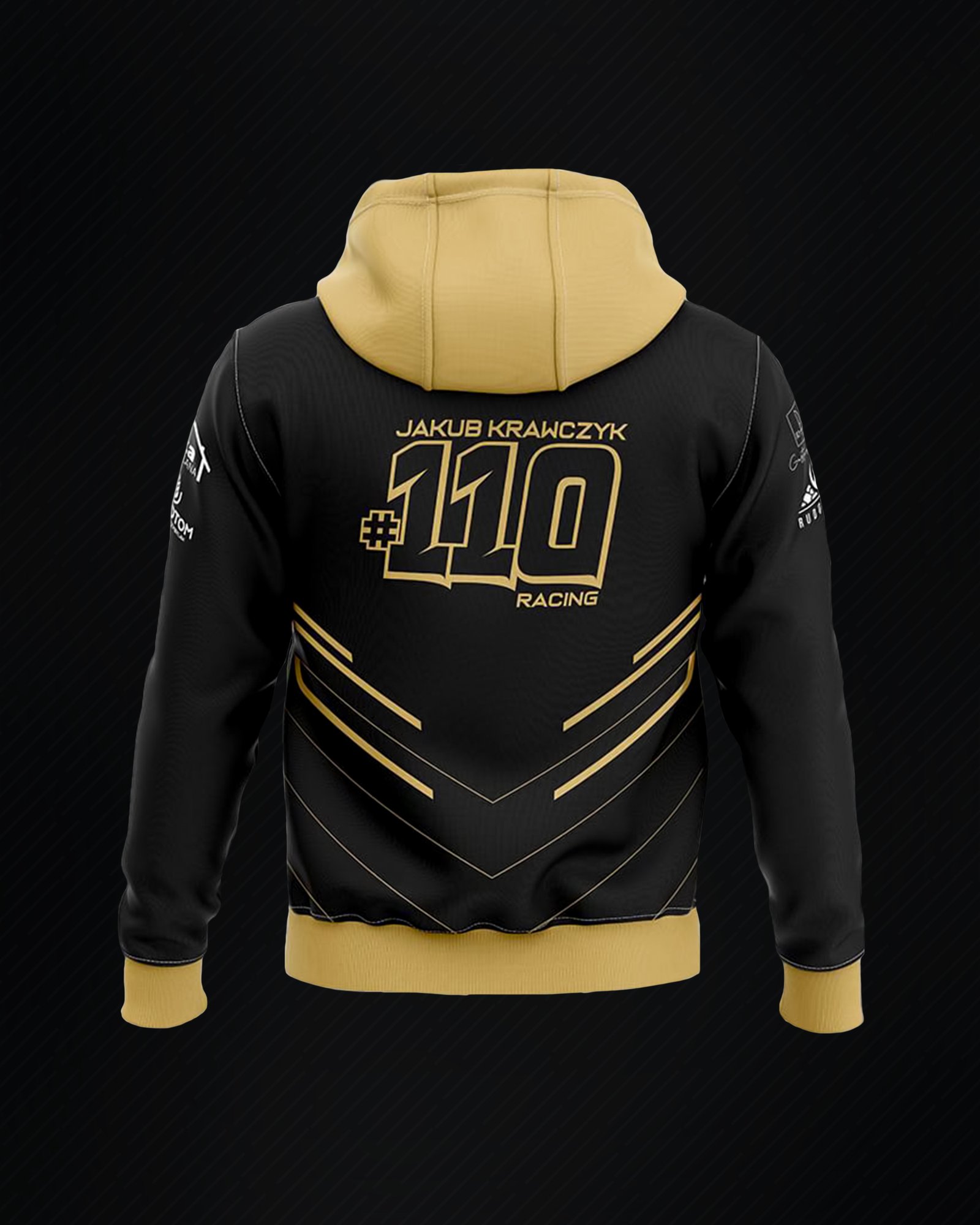 Bluza #JK110 Black&Gold Edition - obrazek 3