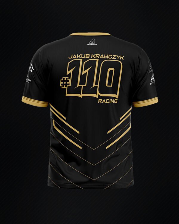 Koszulka #JK110 Black&Gold Edition - obrazek 2