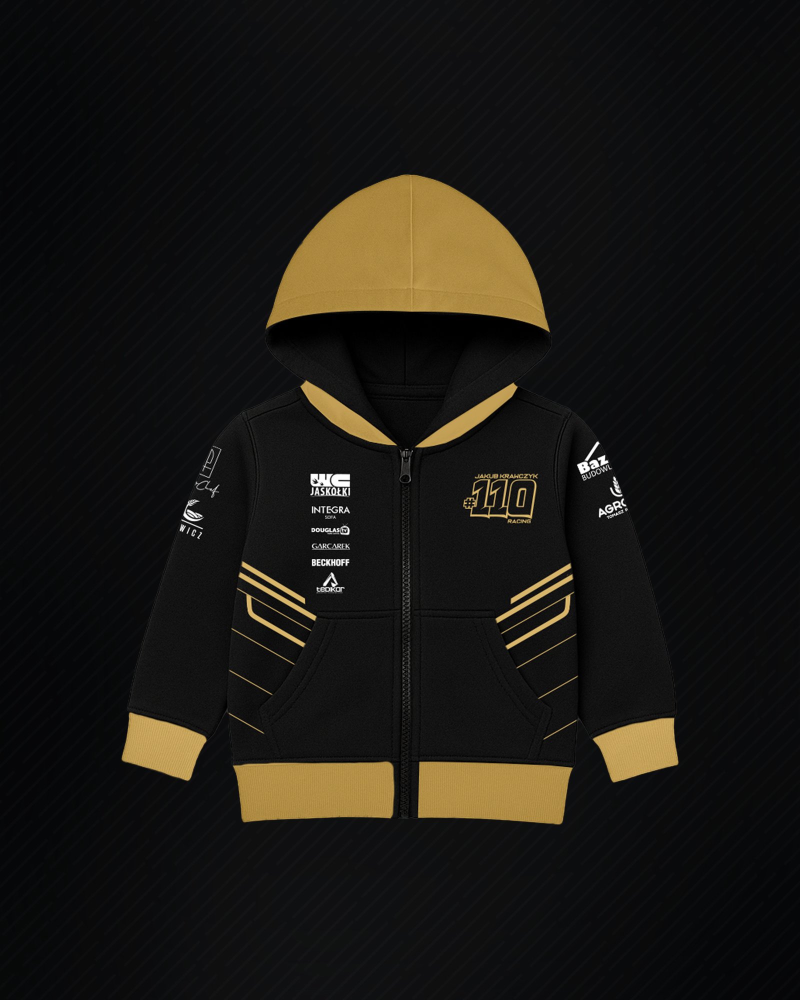 Bluza #JK110 Black&Gold Edition Kids - obrazek 3