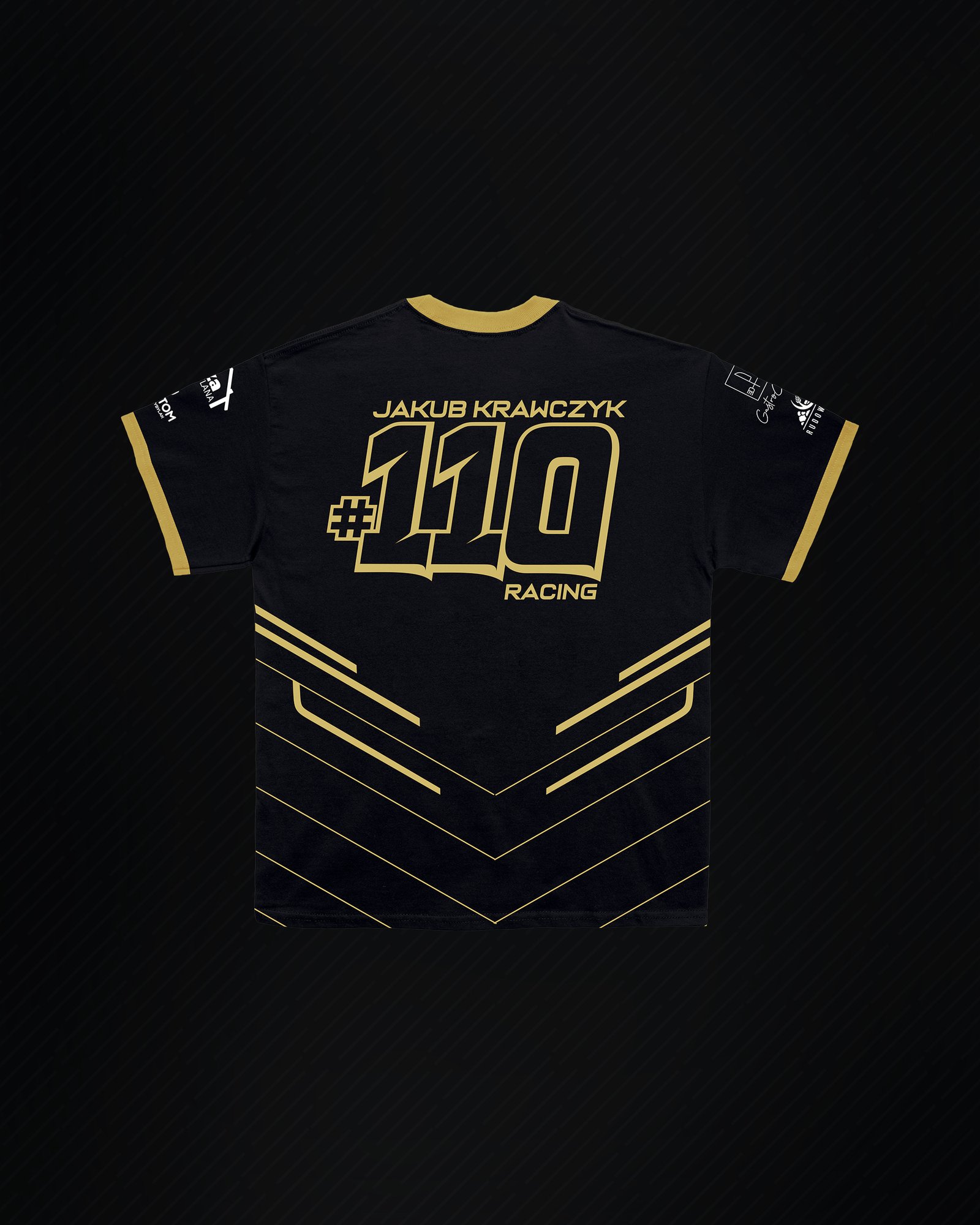 Koszulka #JK110 Black&Gold Edition Kids - obrazek 3